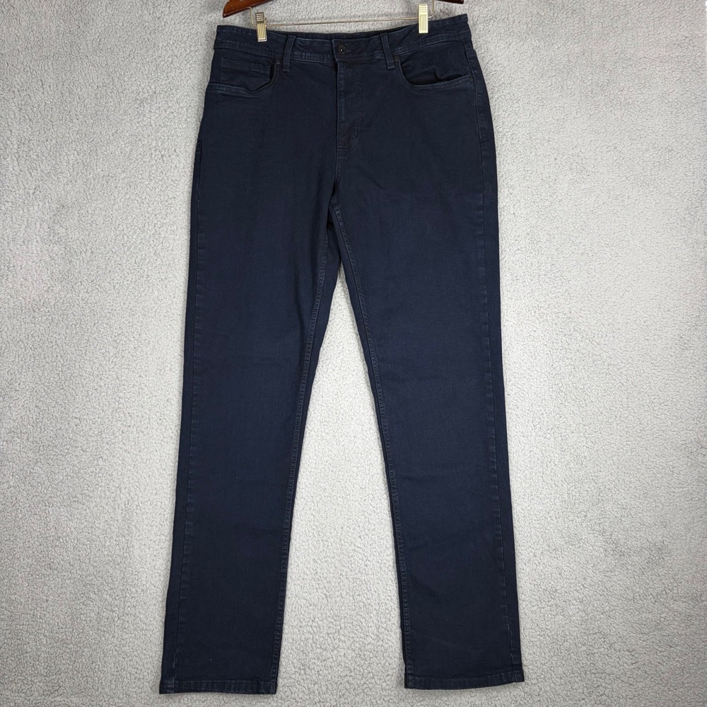 The Perfect Jean NYC Jeans Mens 36x36 Dark Wash Athletic Fit Stretch